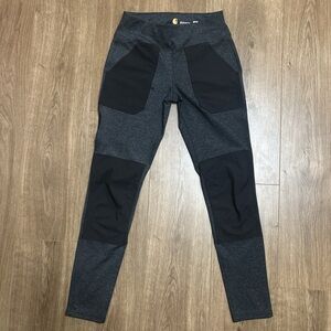 Carhartt Black and Gray Fitted Leggings
